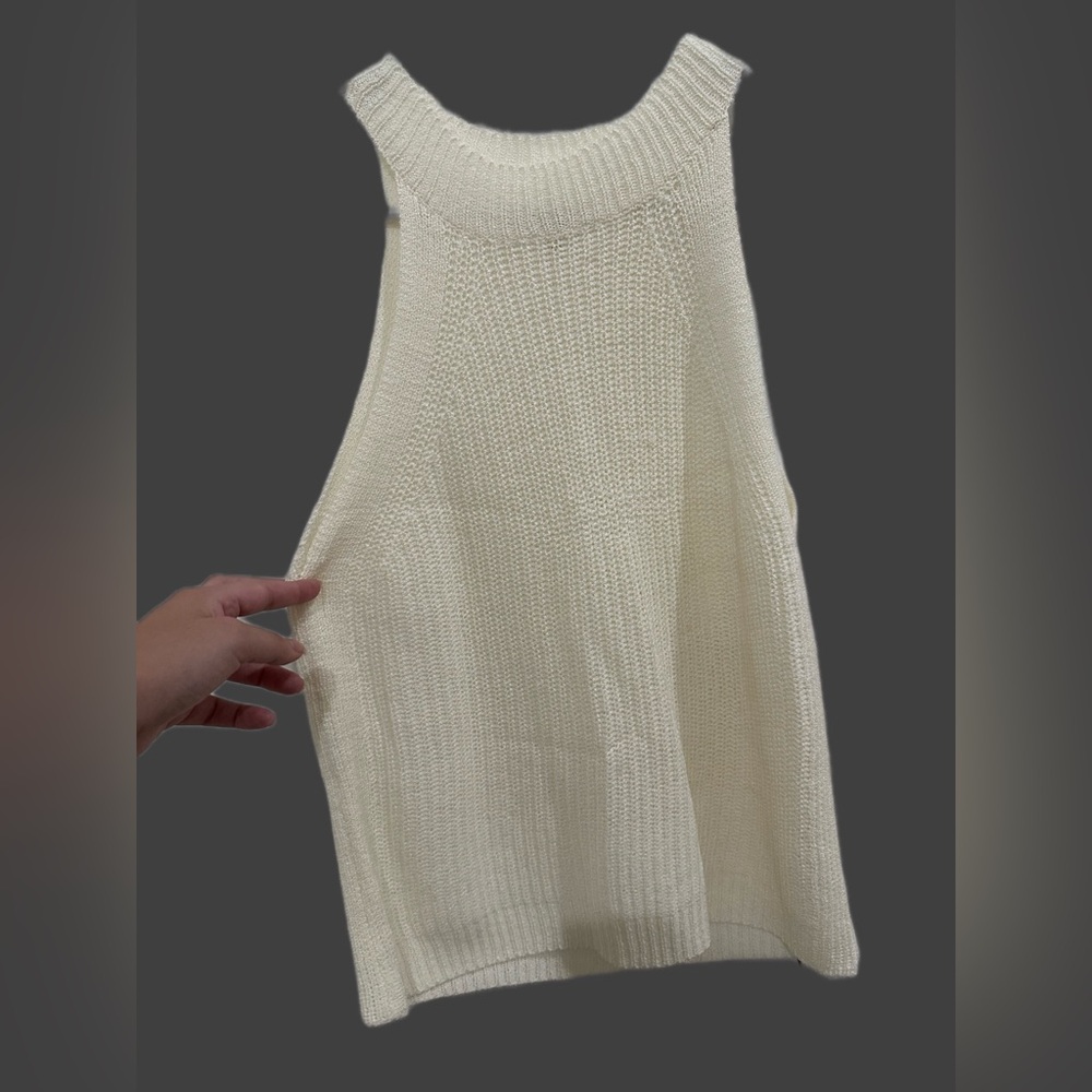 LA MIEL Ivory Knit Top - NWOT